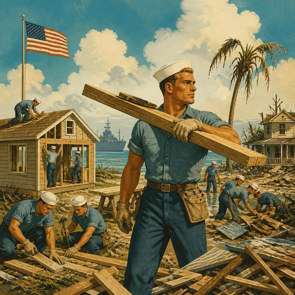 Cover art for When the Builders Had to Rebuild Home First
