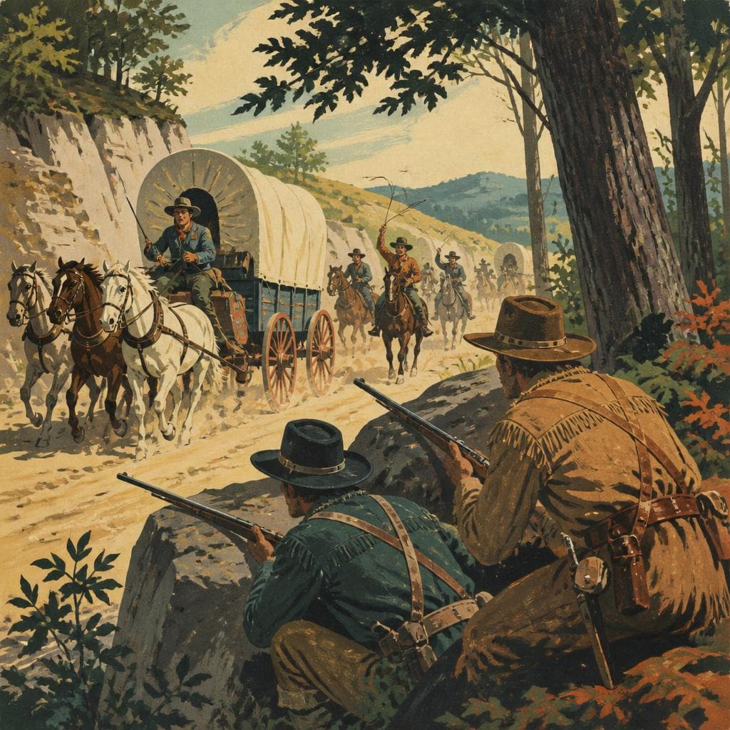 Cover art for Where the Natchez Trace Turned Dangerous