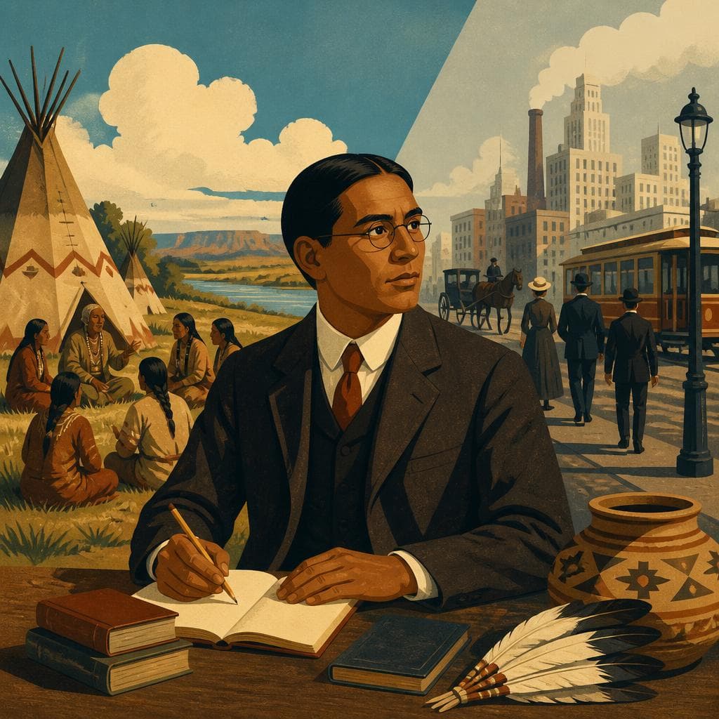 Cover art for Between Two Worlds, Francis La Flesche Listened