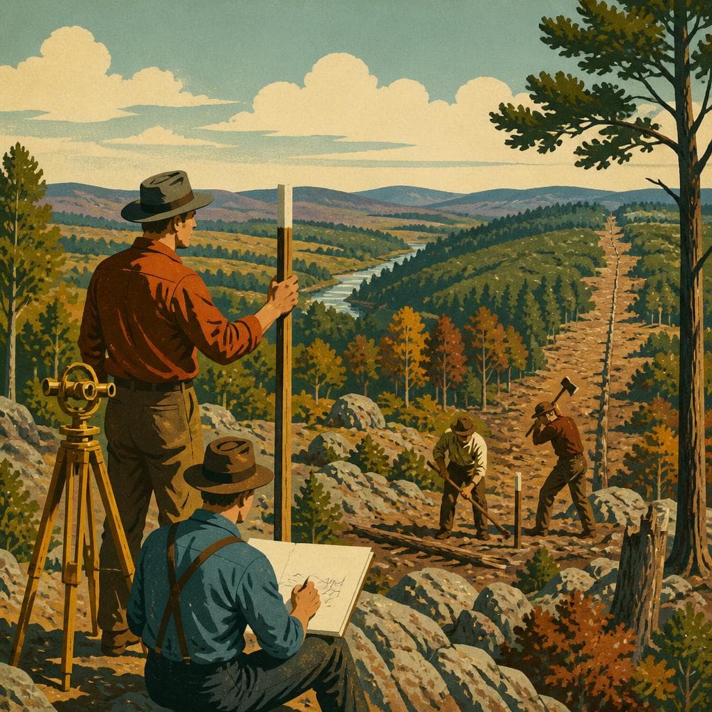 Cover art for A New Line Through the Ozarks