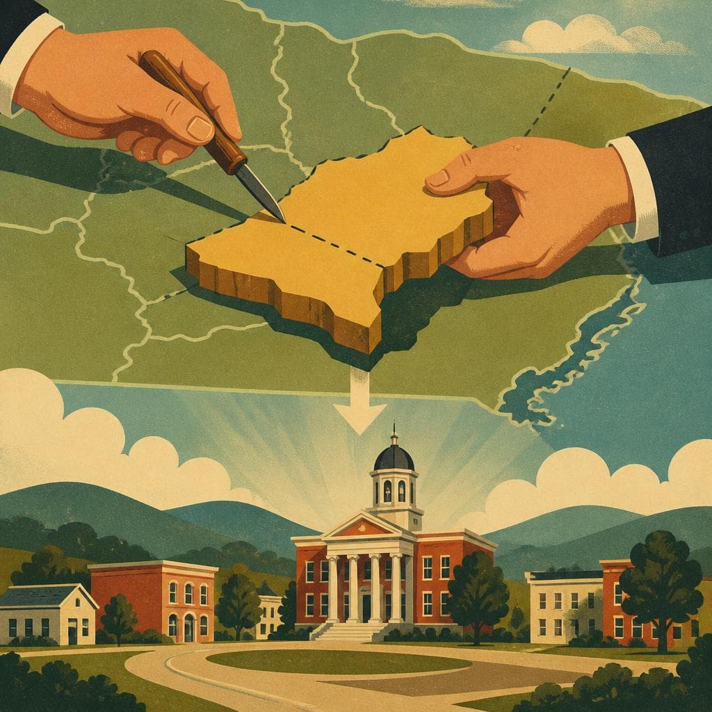 Cover art for How Princeton Became Caldwell County’s Center