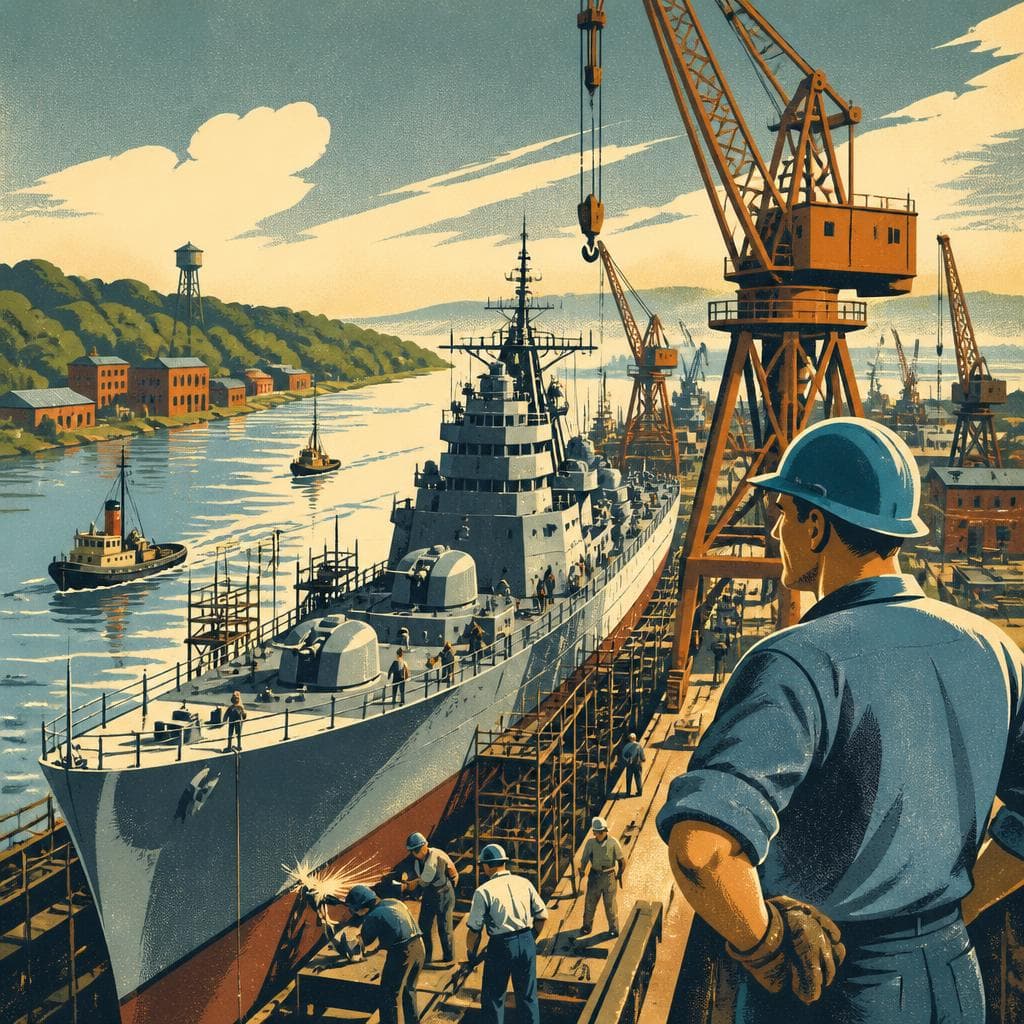 Cover art for Where Warships Meet the River