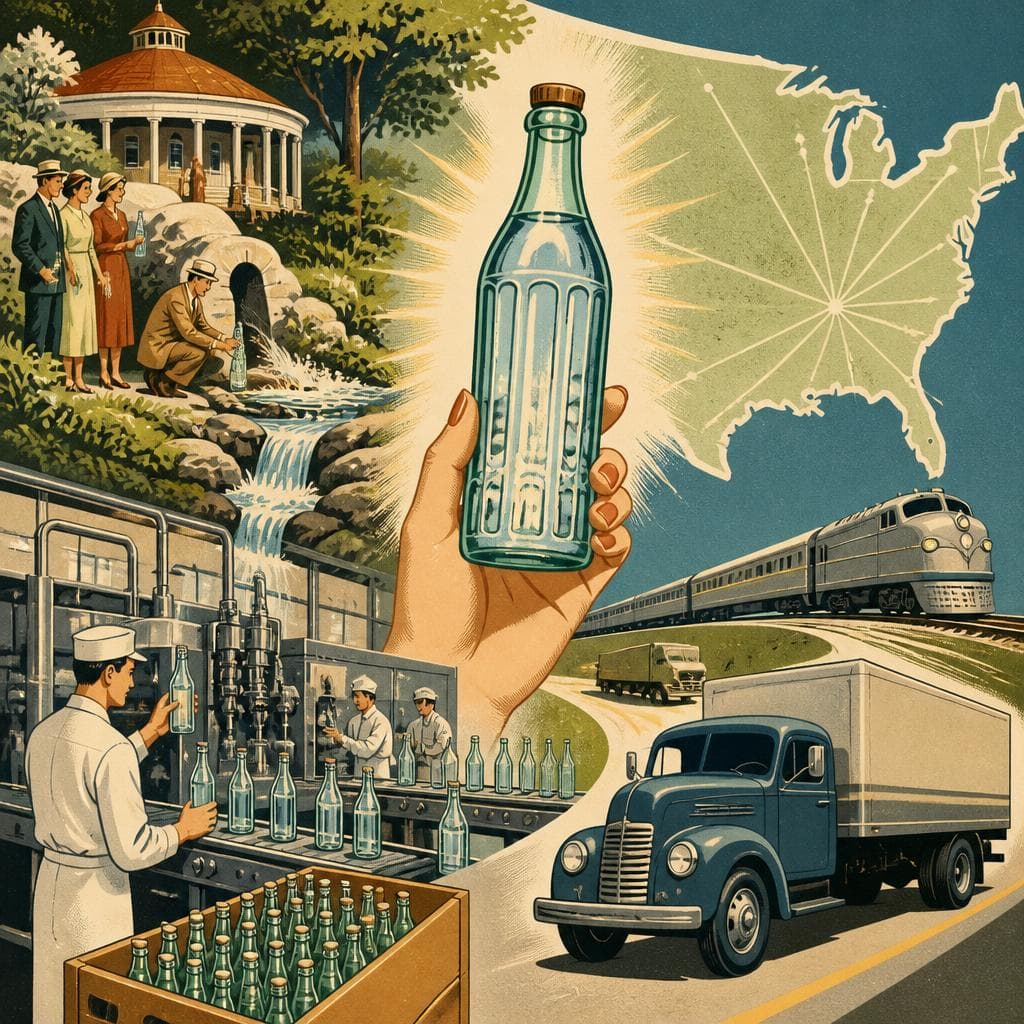 Cover art for The Water That Traveled Farther Than the Springs