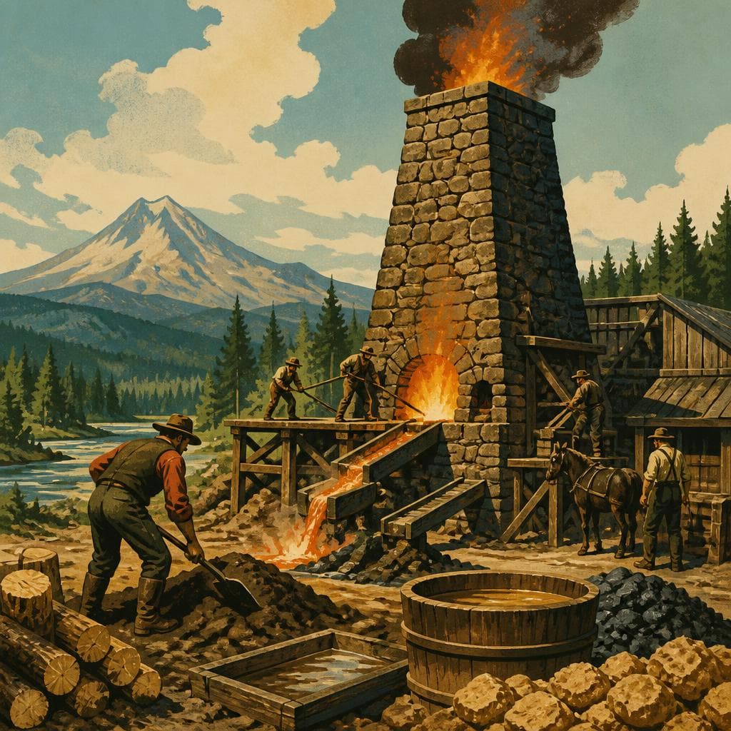 Cover art for Where Oregon Learned to Make Iron