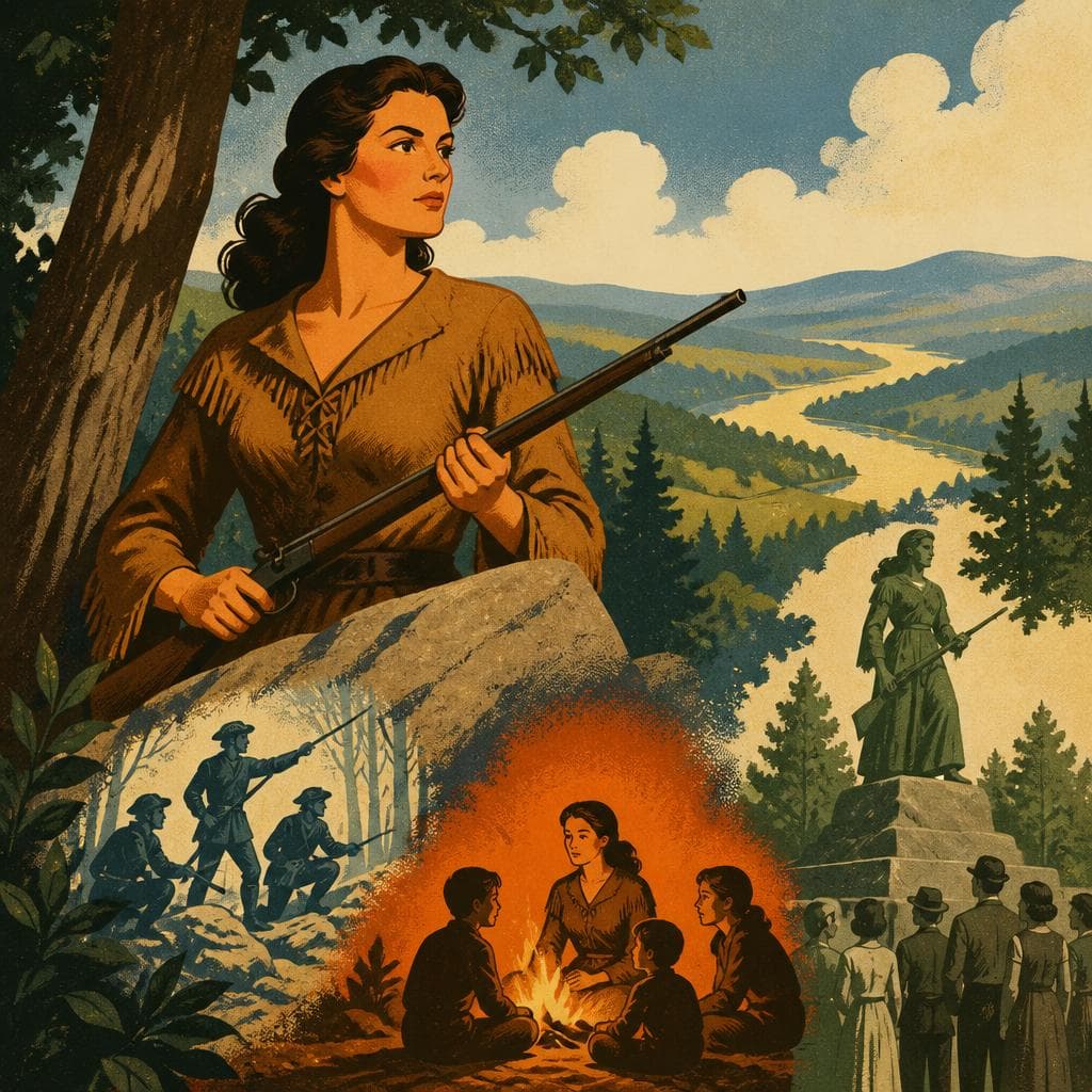 Cover art for Nancy Hart, Between Legend and Memory