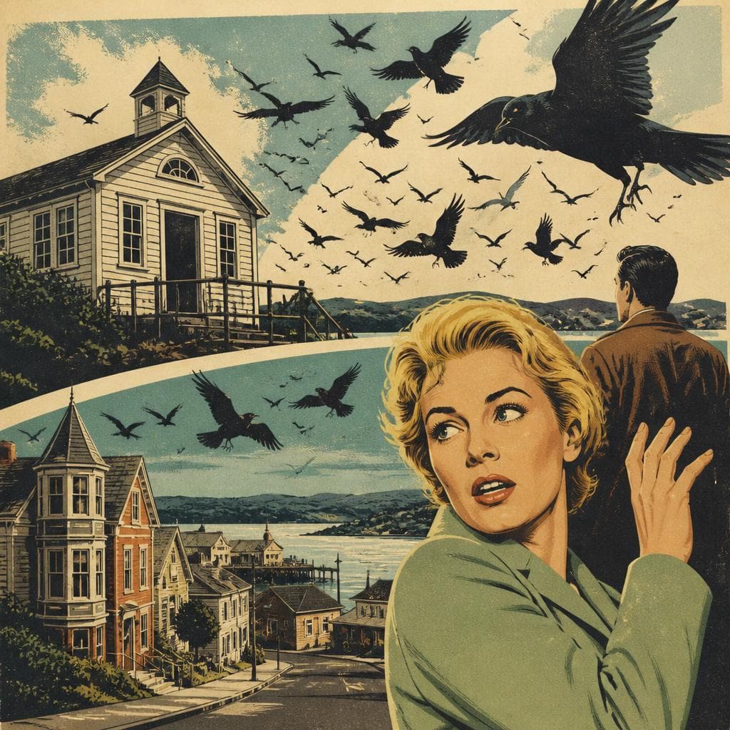 Cover art for Where Hitchcock Made the Birds Come for Everyone