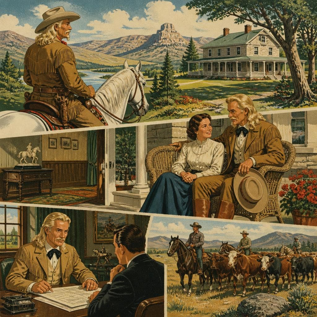 Cover art for Where Buffalo Bill Came Home
