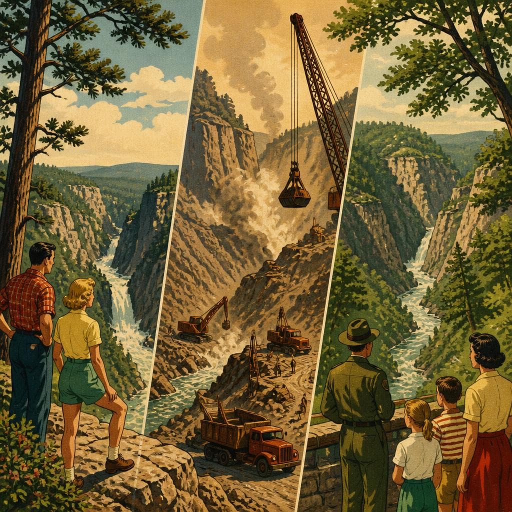 Cover art for How Tallulah Gorge Was Saved in Plain Sight