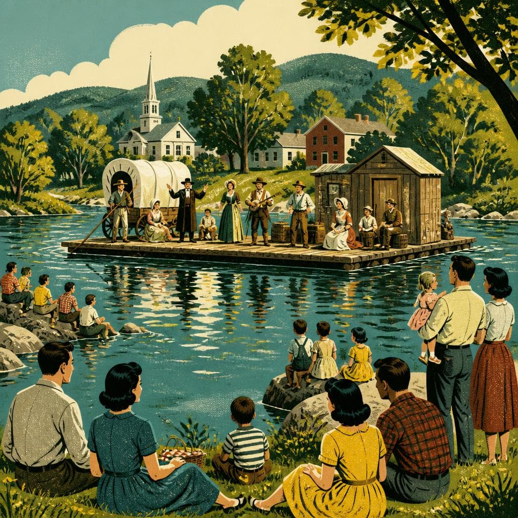 Cover art for When the River Sings in Howardsville