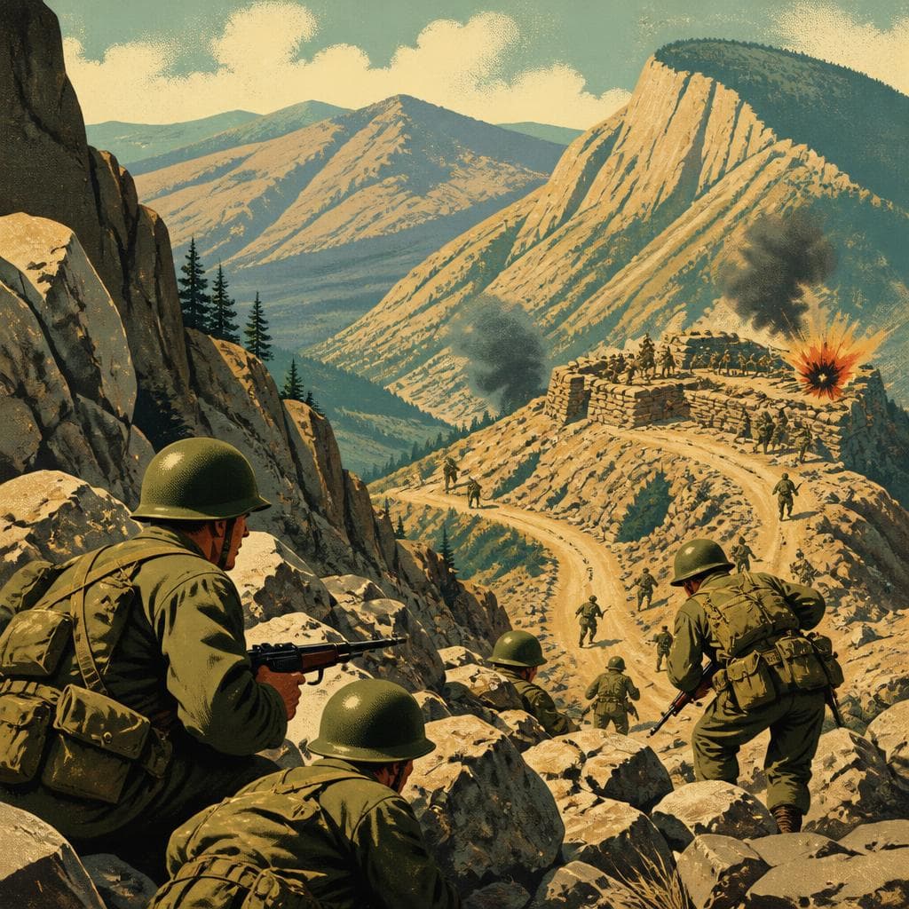 Cover art for Where the Mountain Turned the Battle