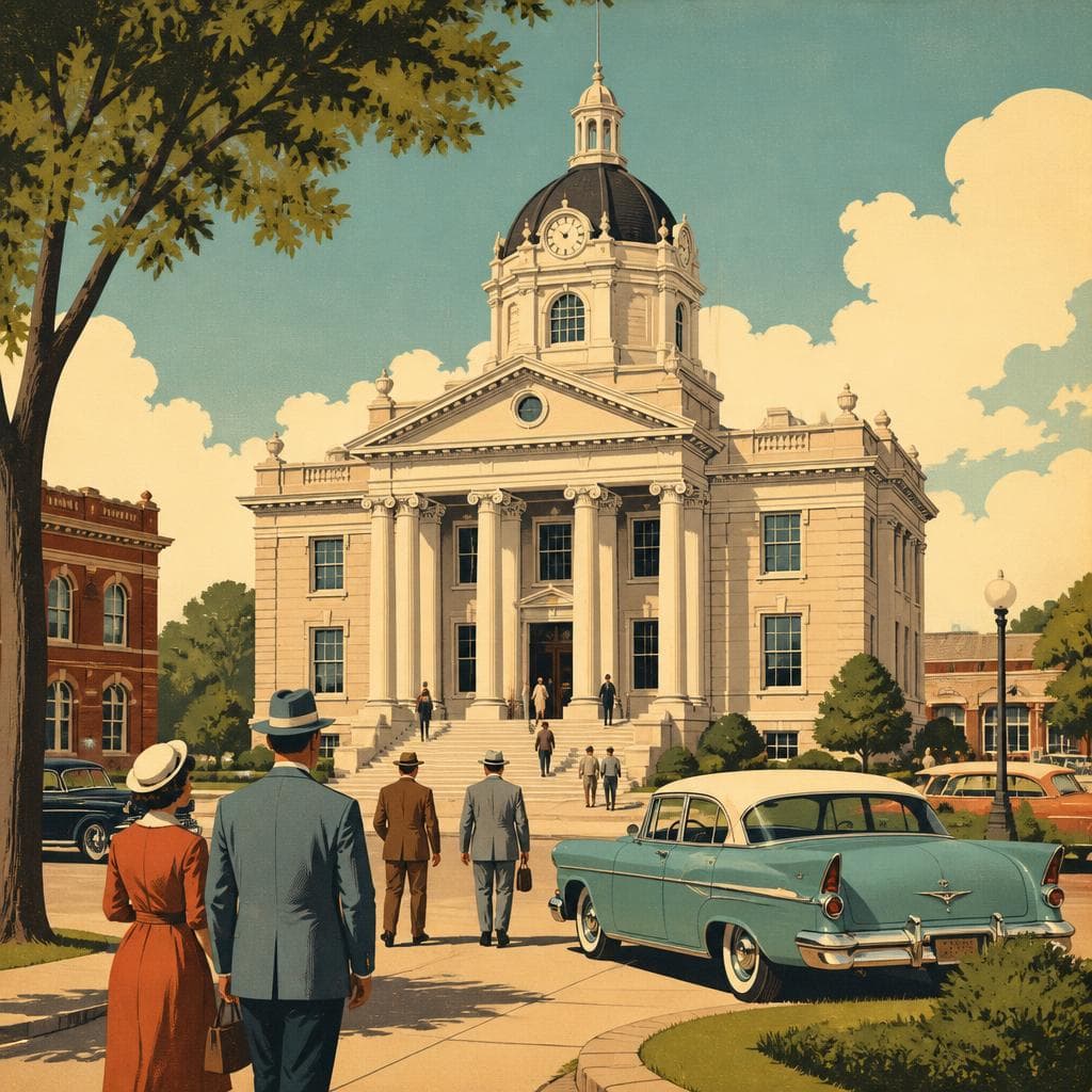 Cover art for Where Saunders County Came to Do Its Business