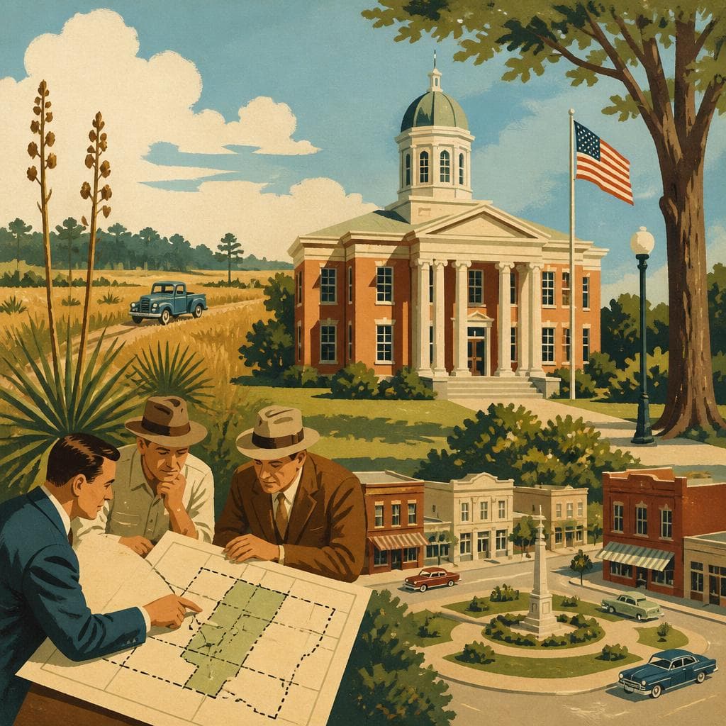 Cover art for When the Wiregrass Drew Its Own Lines