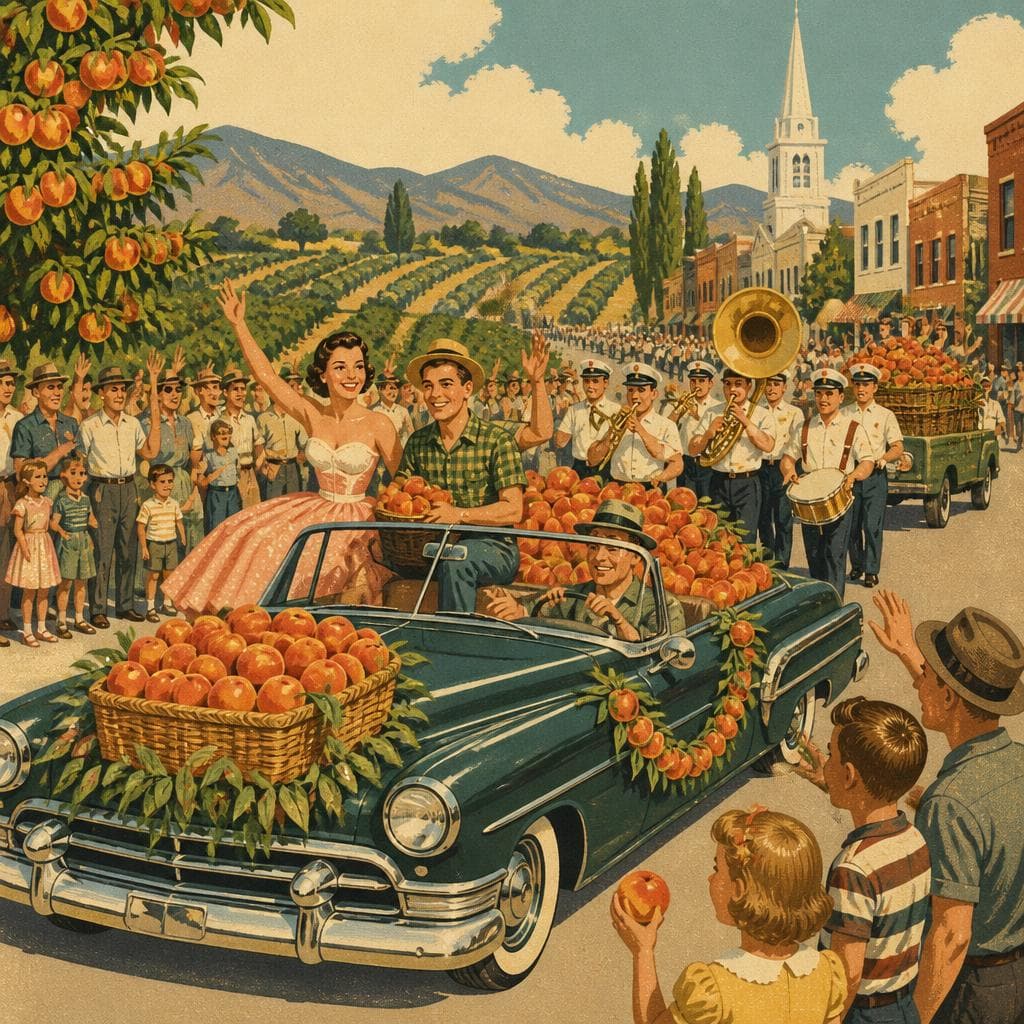 Cover art for When Peaches Put Cobden on Parade