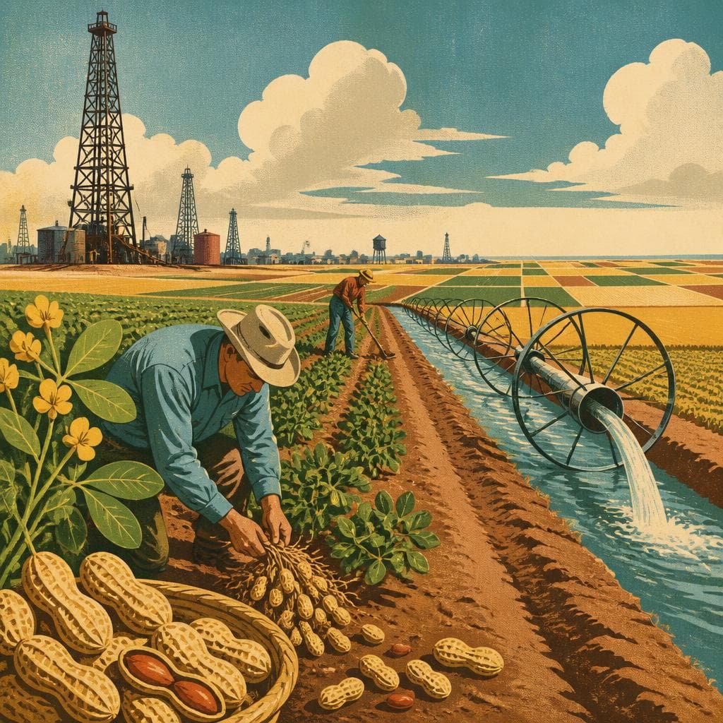 Cover art for How Hobbs Landed in Peanut Country