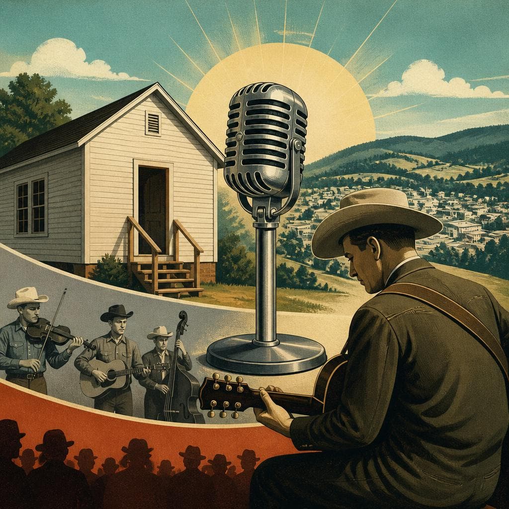Cover art for Where Country Music Found a Microphone