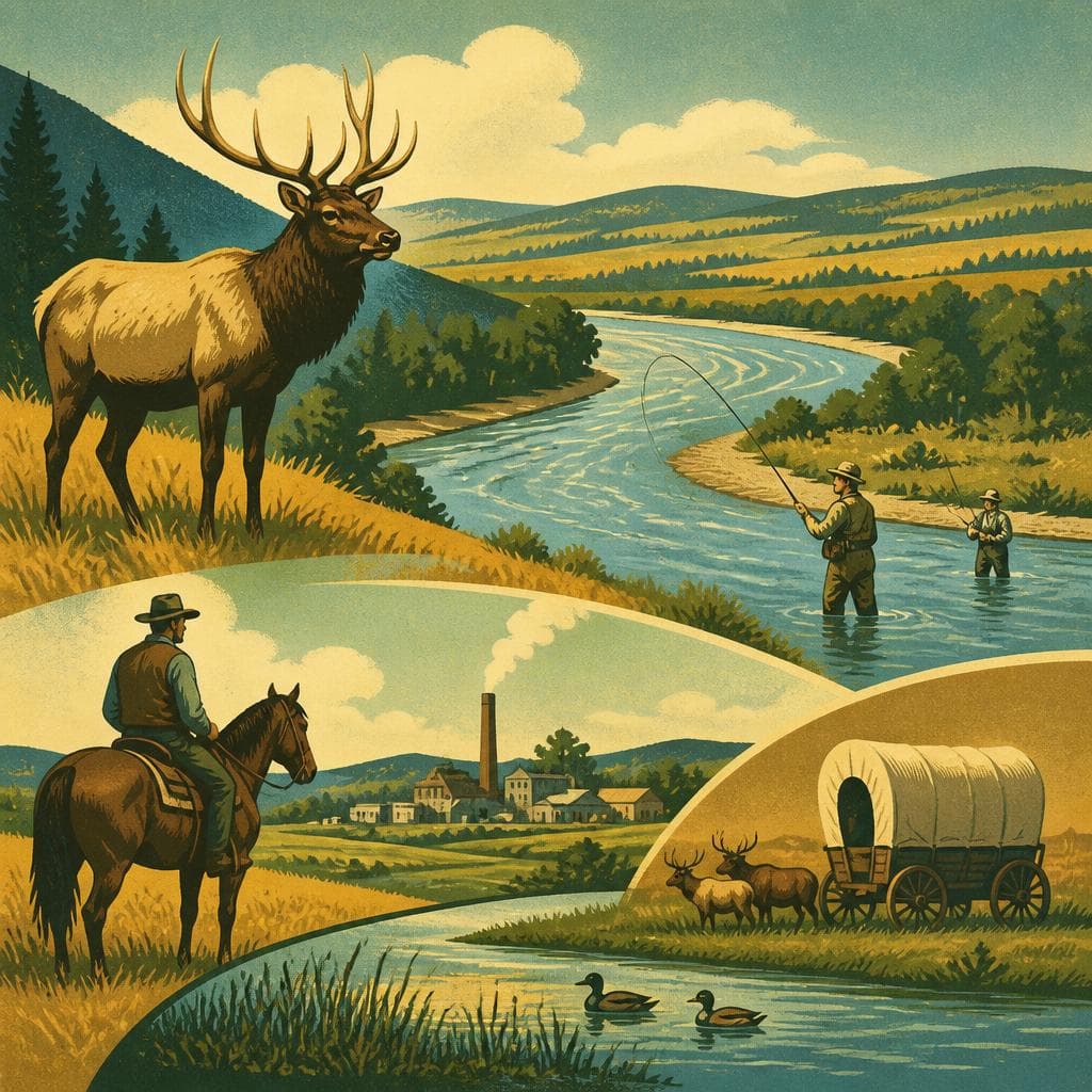 Cover art for A County Named by the River