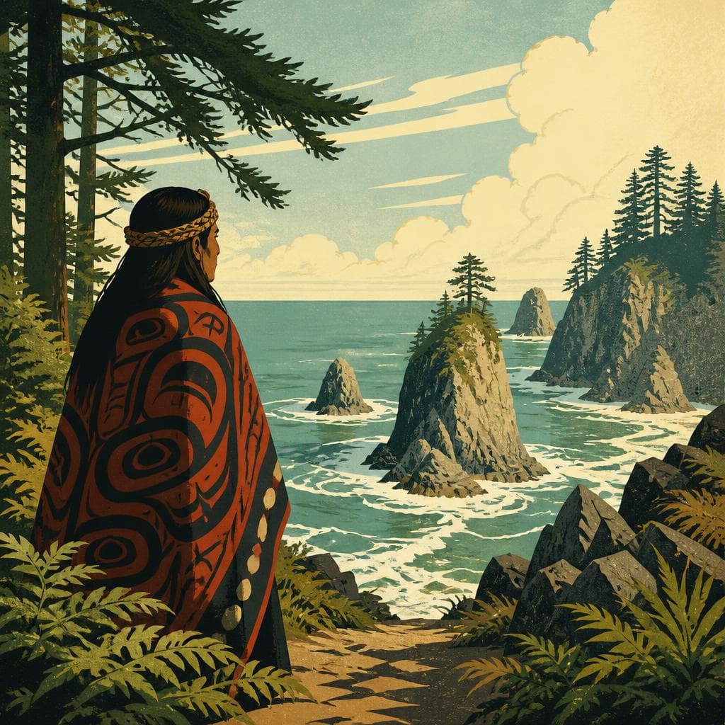 Cover art for Where the Makah Open the Edge of the Continent