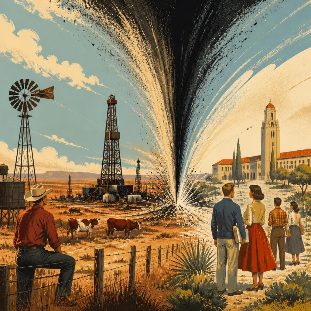 Cover art for When Santa Rita Changed West Texas