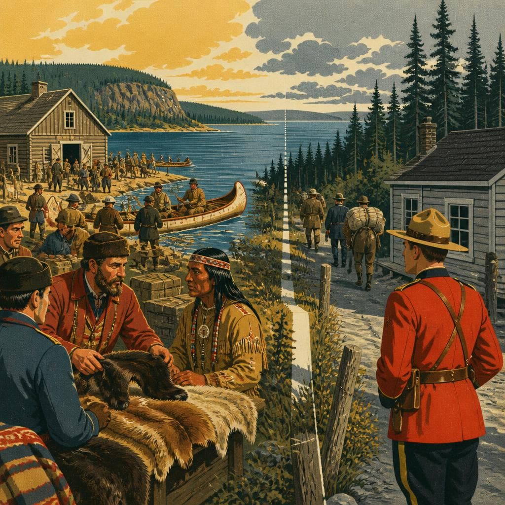 Cover art for When Grand Portage Ran a Fur Empire Inland