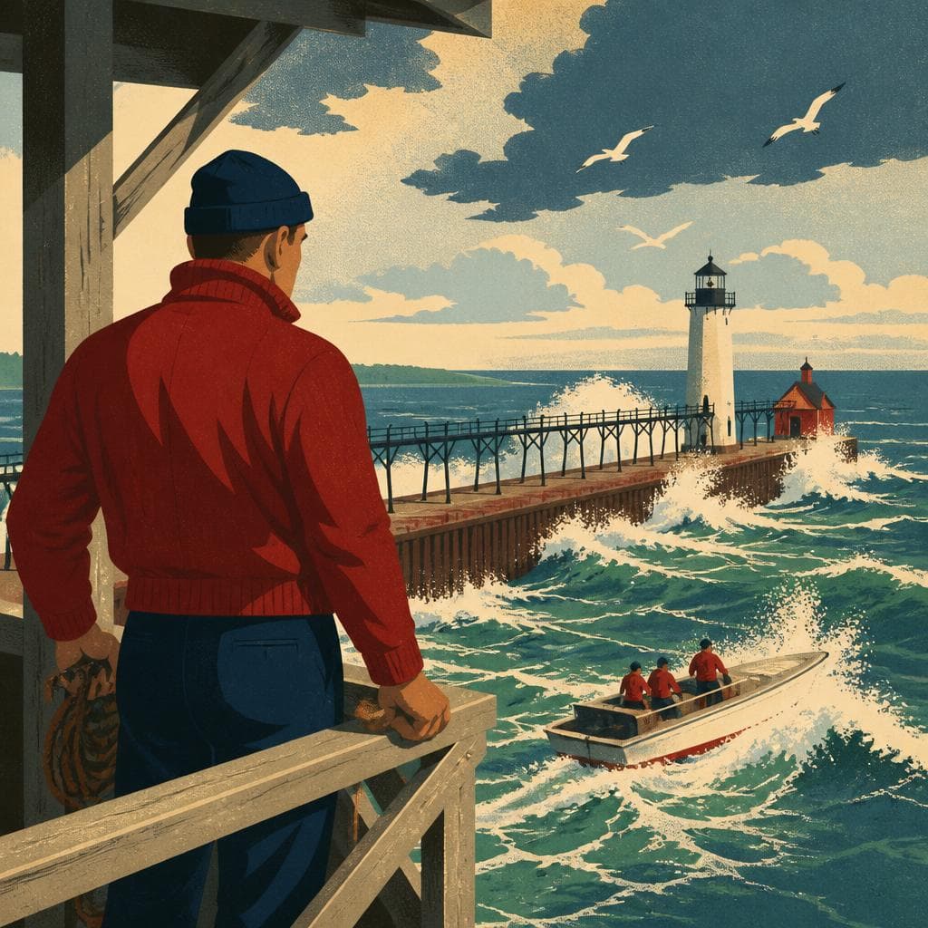 Cover art for Where Manistee Kept Watch