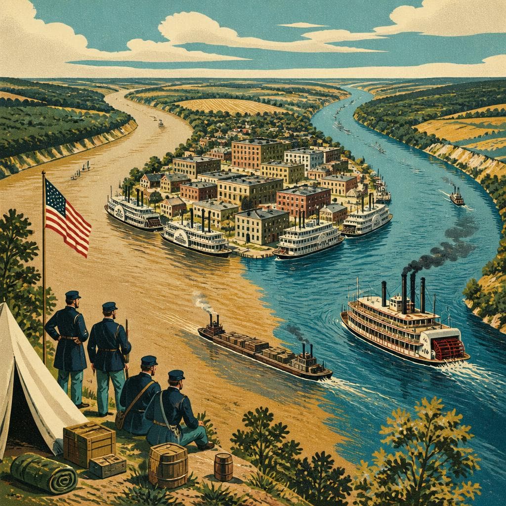 Cover art for Where Two Rivers Made a War Hub