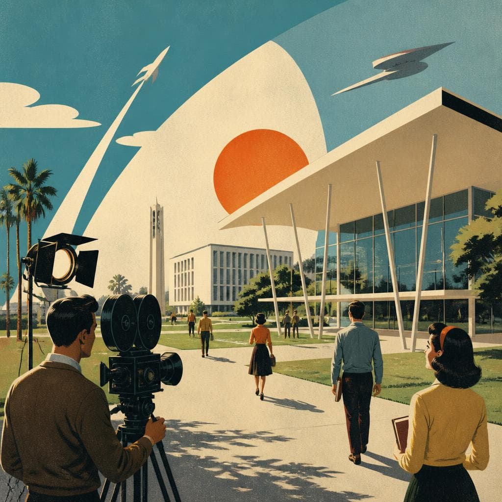 Cover art for A Campus Built for Tomorrow, Cast as the Future