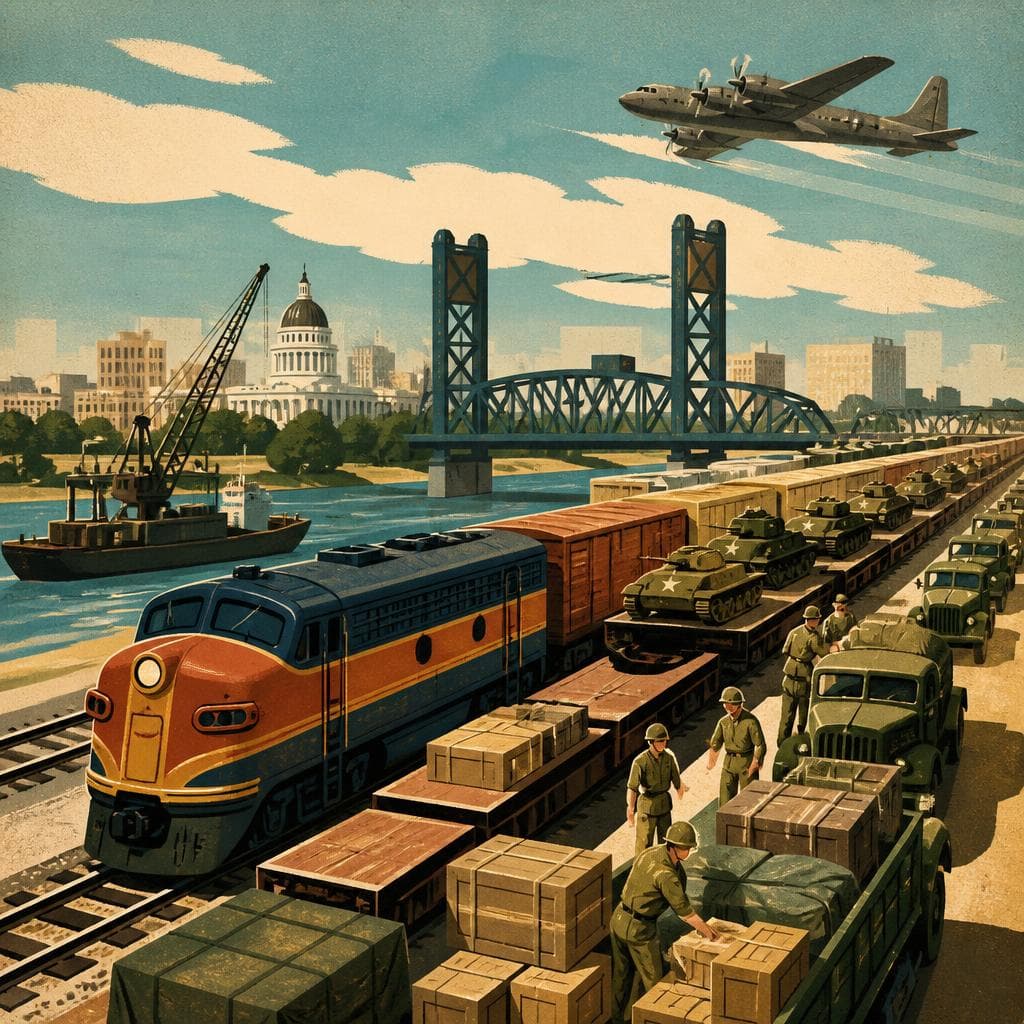 Cover art for Where the War Traveled by Rail