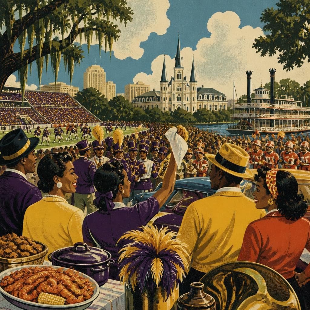Cover art for Where the Bayou Classic Becomes a Homecoming