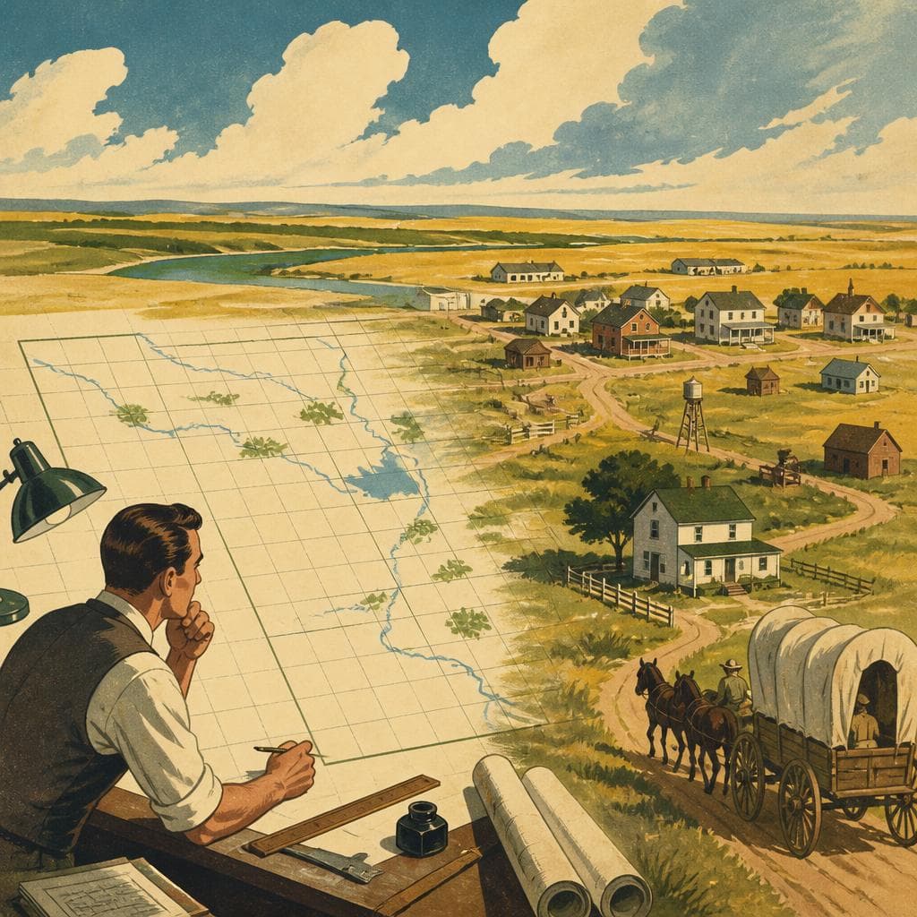 Cover art for A County on Paper, Then on the Prairie