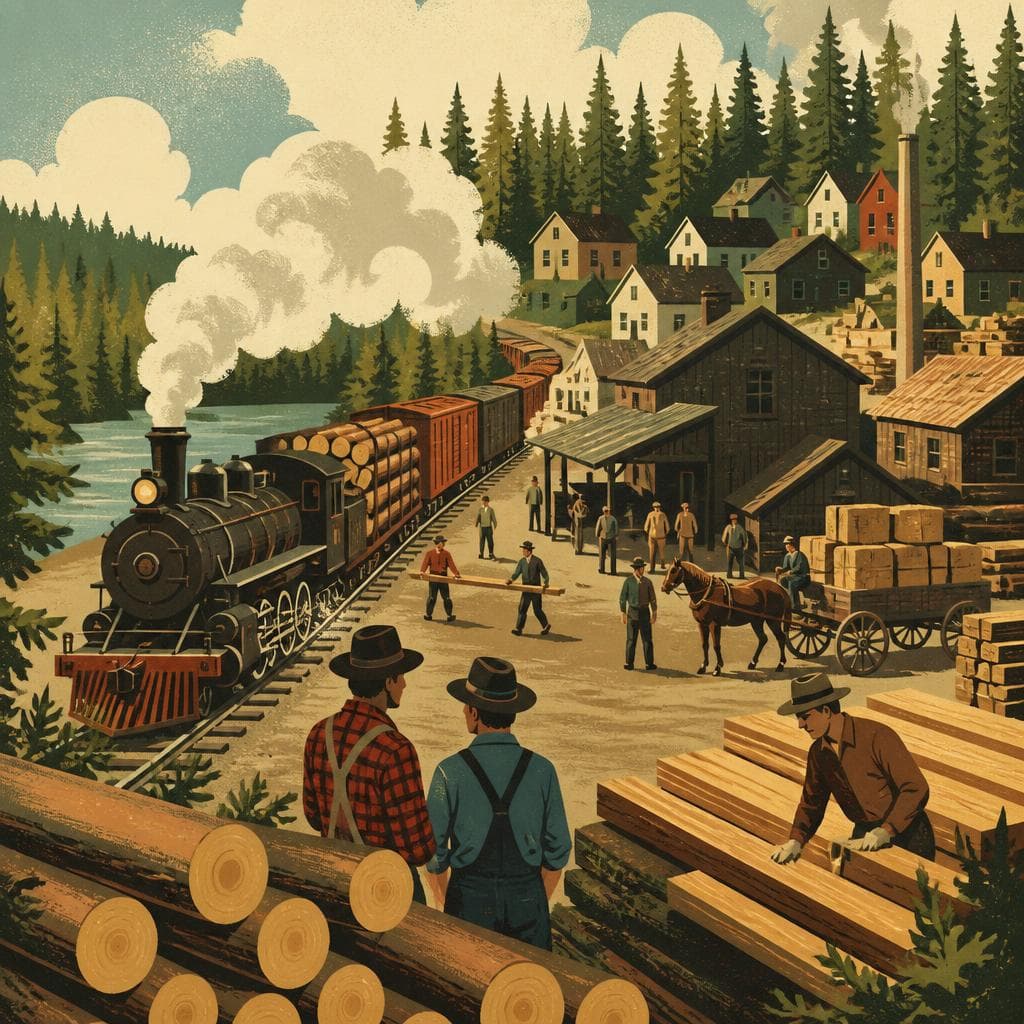 Cover art for When the Railroad Made Bruce