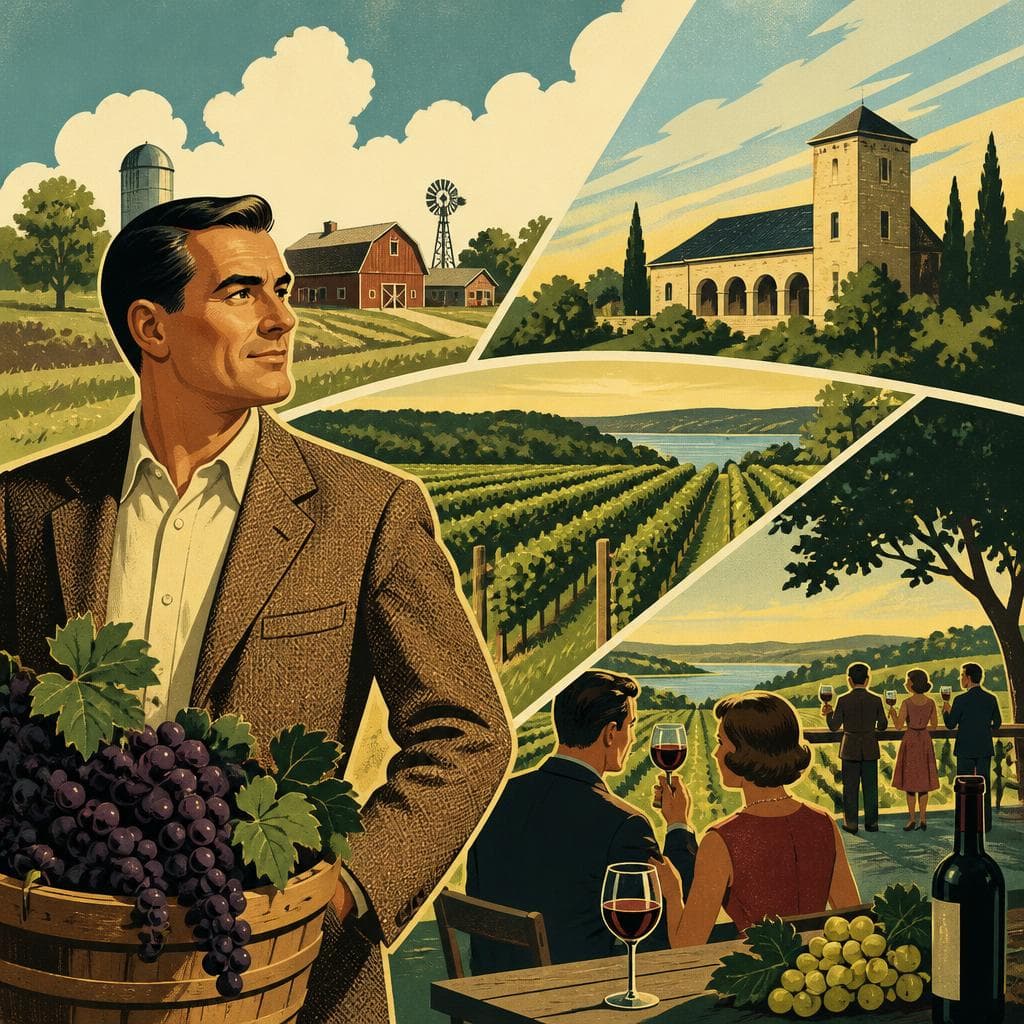 Cover art for From Monroe County Farm to Indiana Wine Landmark