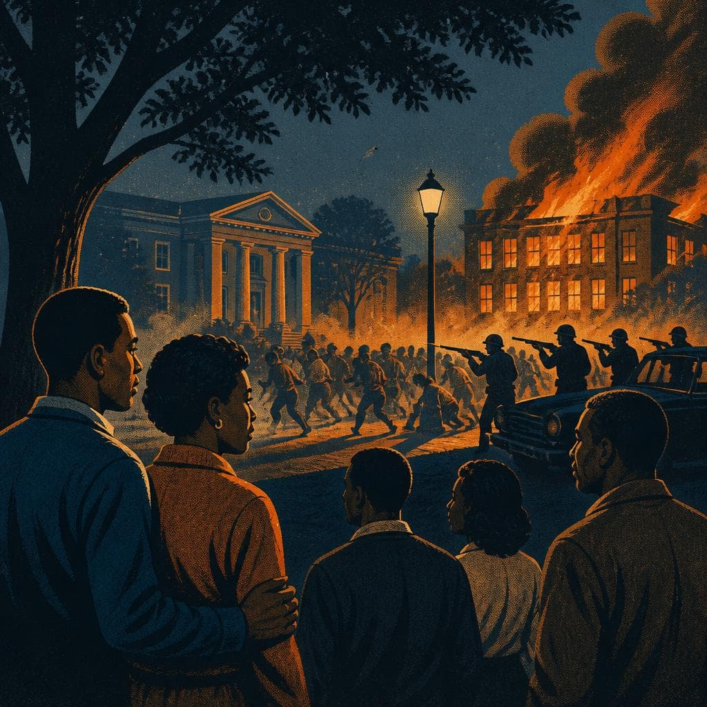 Cover art for The Night Orangeburg Burned Into Memory