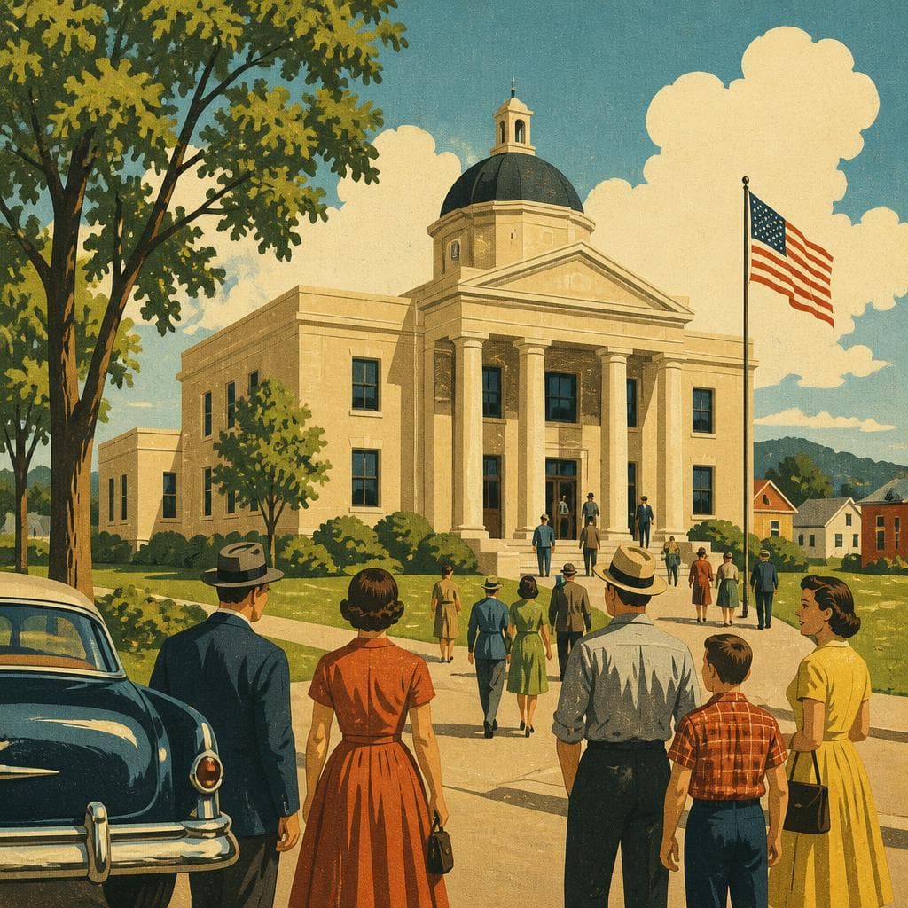 Cover art for When a New County Found Its Front Door