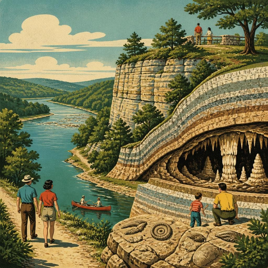 Cover art for Where the Ozarks Show Their Bones