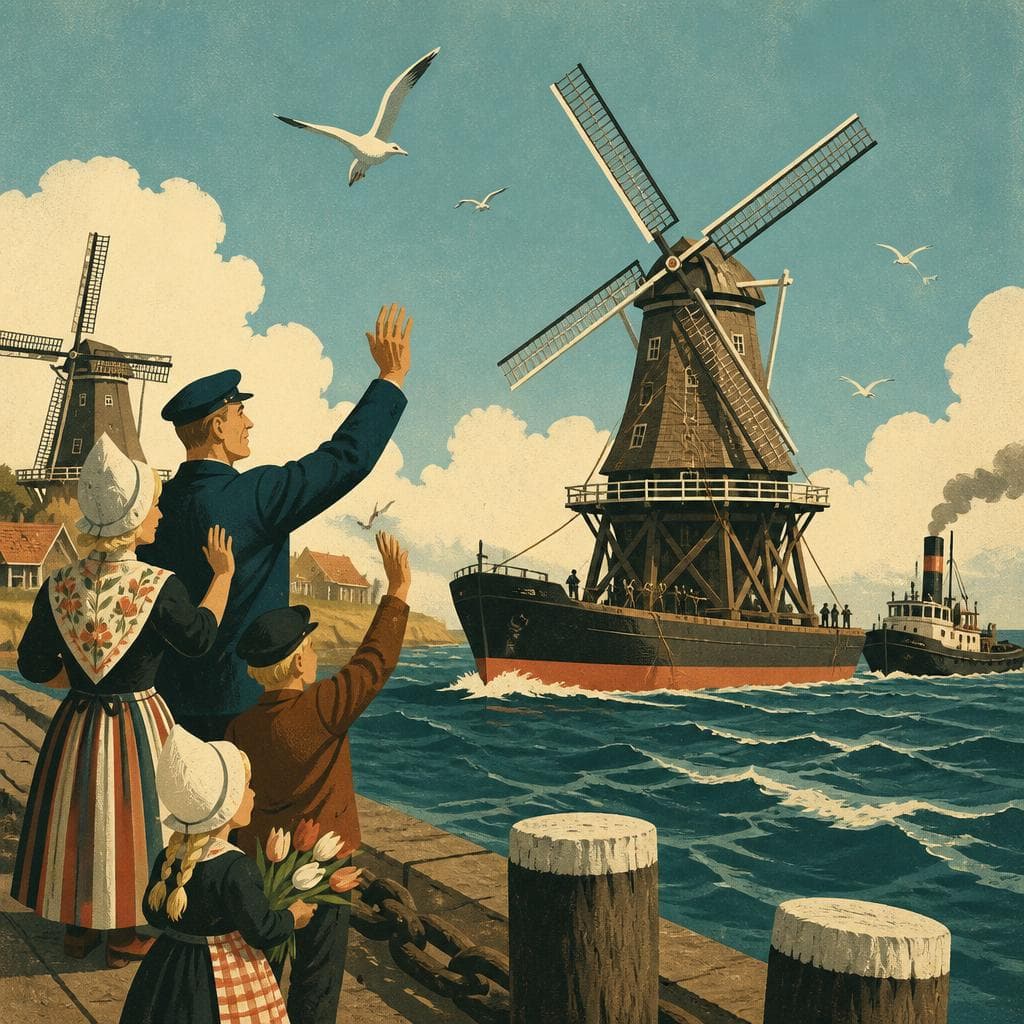 Cover art for The Windmill the Dutch Finally Let Go