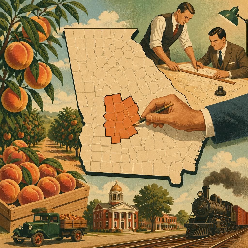 Cover art for When Peach Country Became Peach County