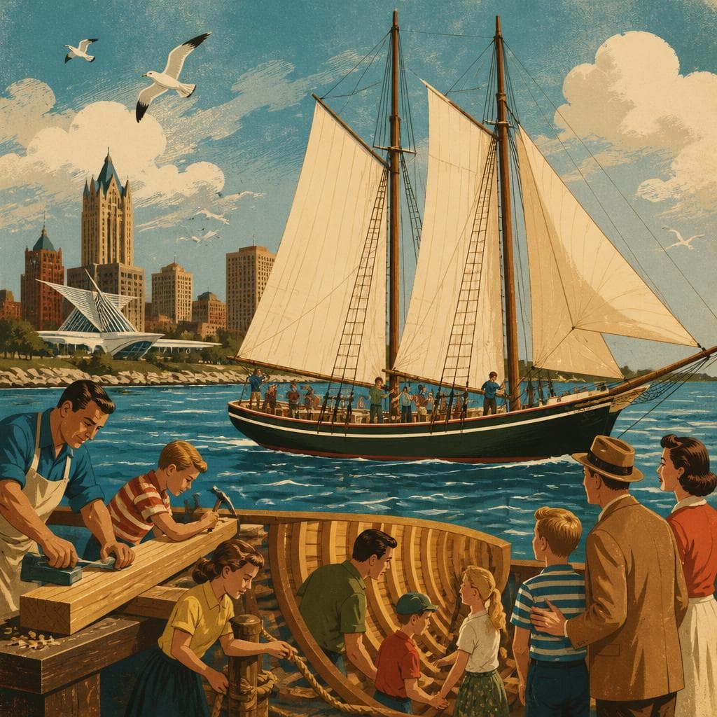 Cover art for A Schooner Built to Be Felt
