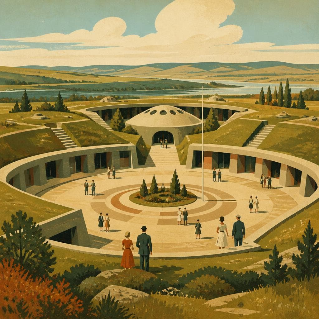 Cover art for A Town Planned in Earth