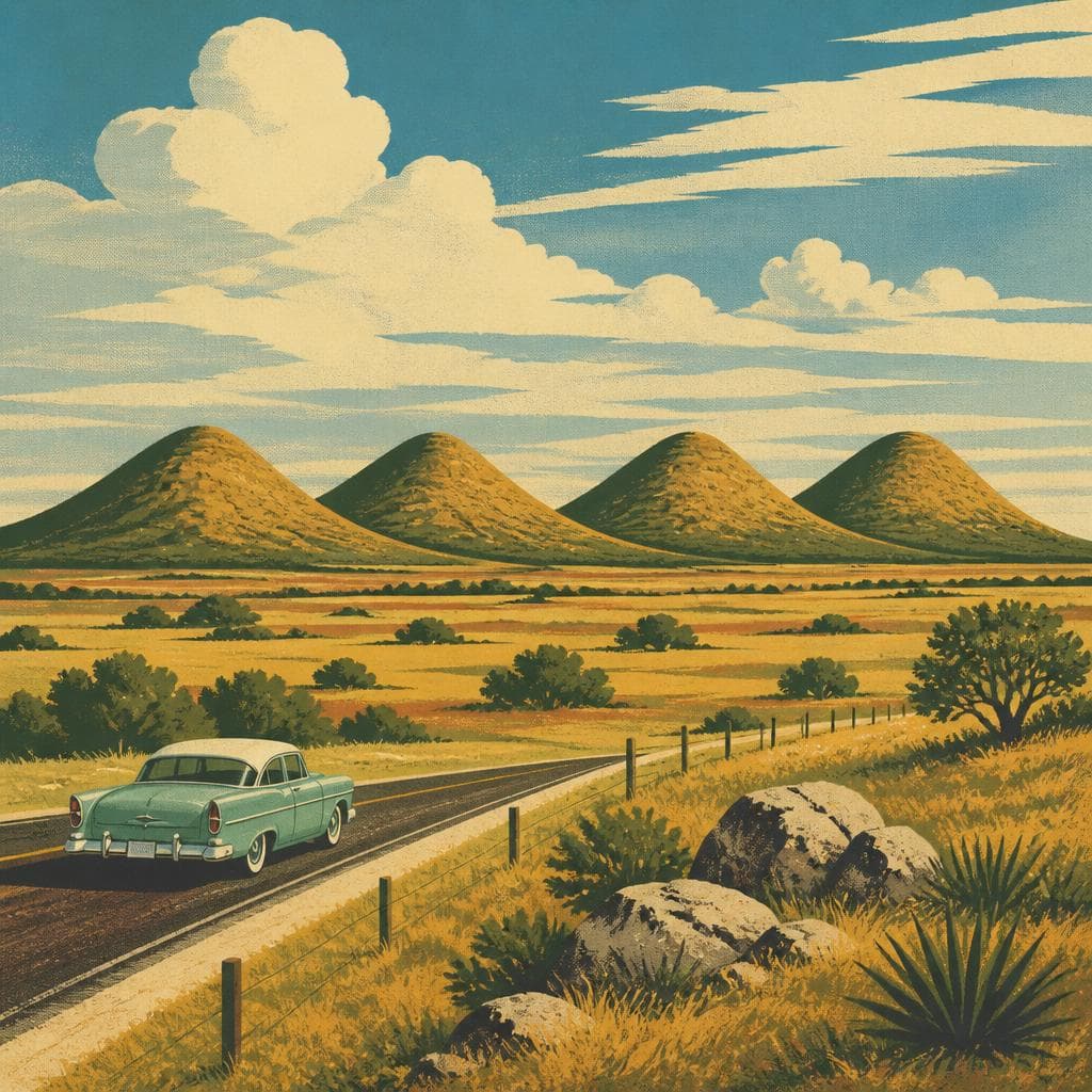 Cover art for The Hills That Taught the Prairie Its Shape