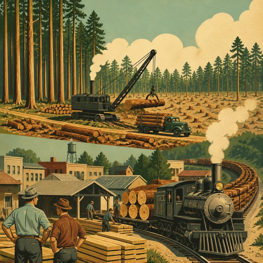 Cover art for When the Pines Became an Economy