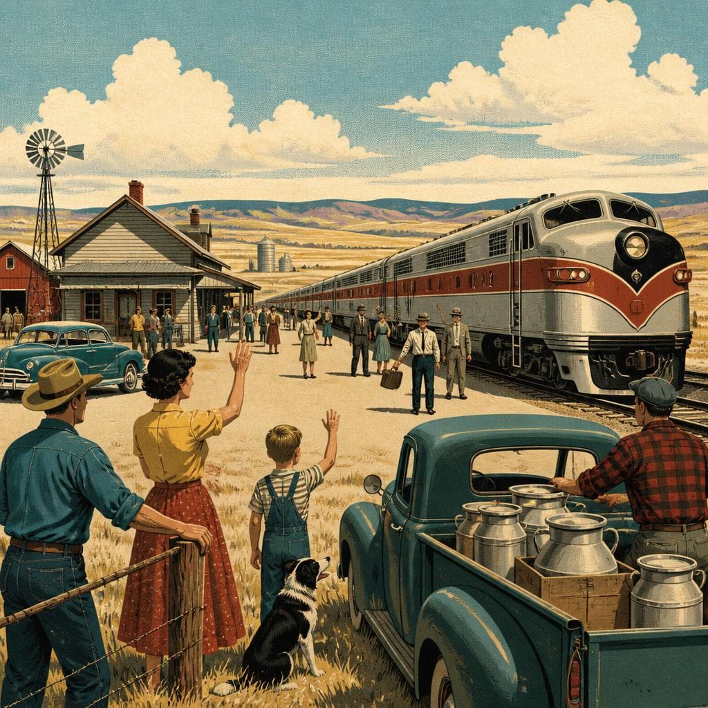 Cover art for When the Burlington Reached Dunning