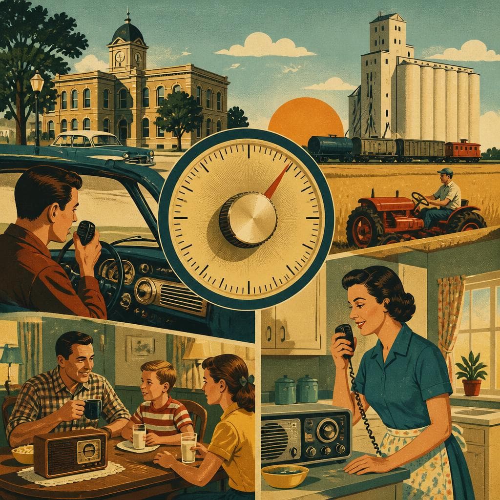Cover art for Mitchell on the Dial