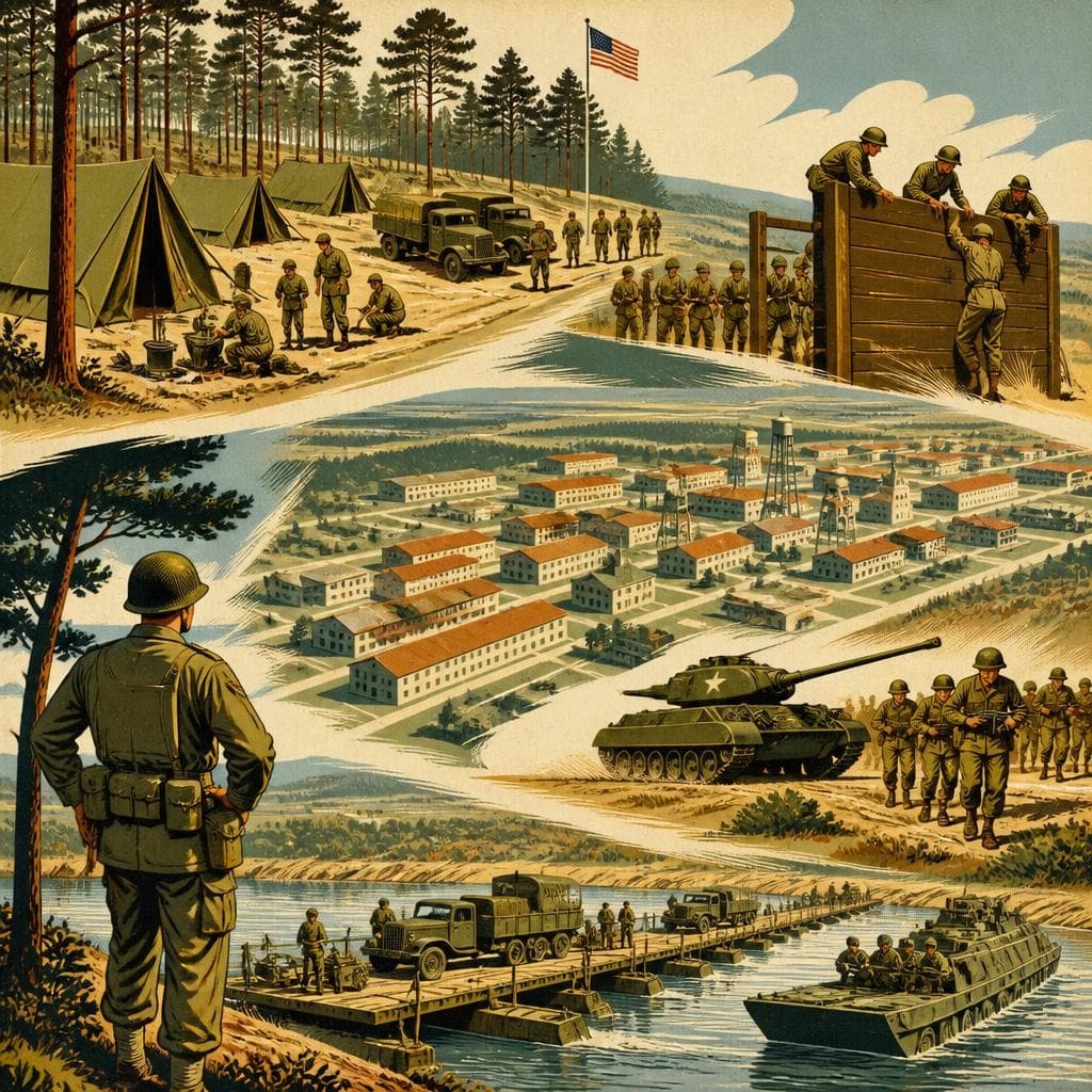 Cover art for From Camp Benning to a Sprawling Army Crucible