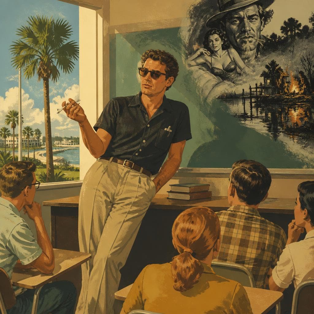 Cover art for Harry Crews in the Tampa Classroom