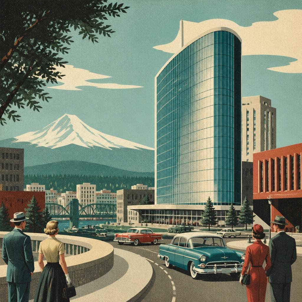 Cover art for Portland’s Glass Turn