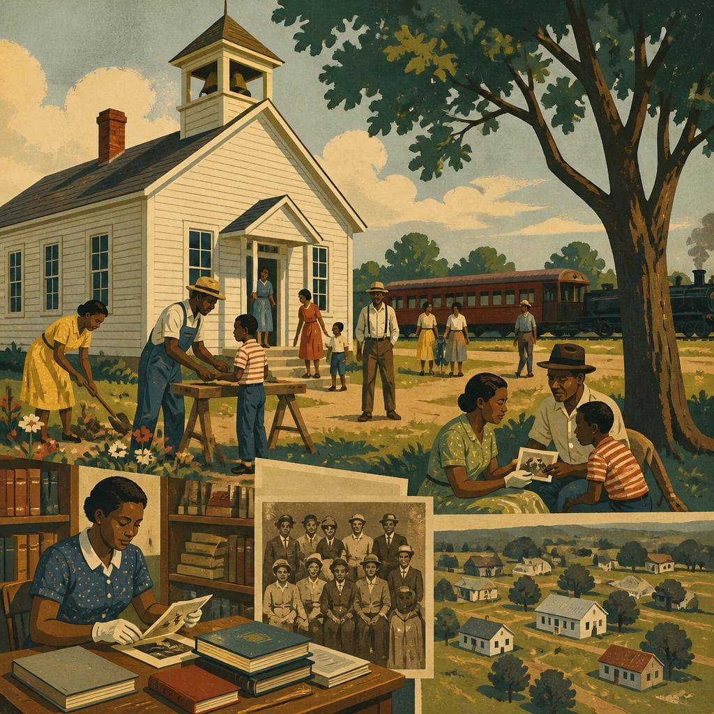 Cover art for Where a Schoolhouse Kept a Community’s Memory