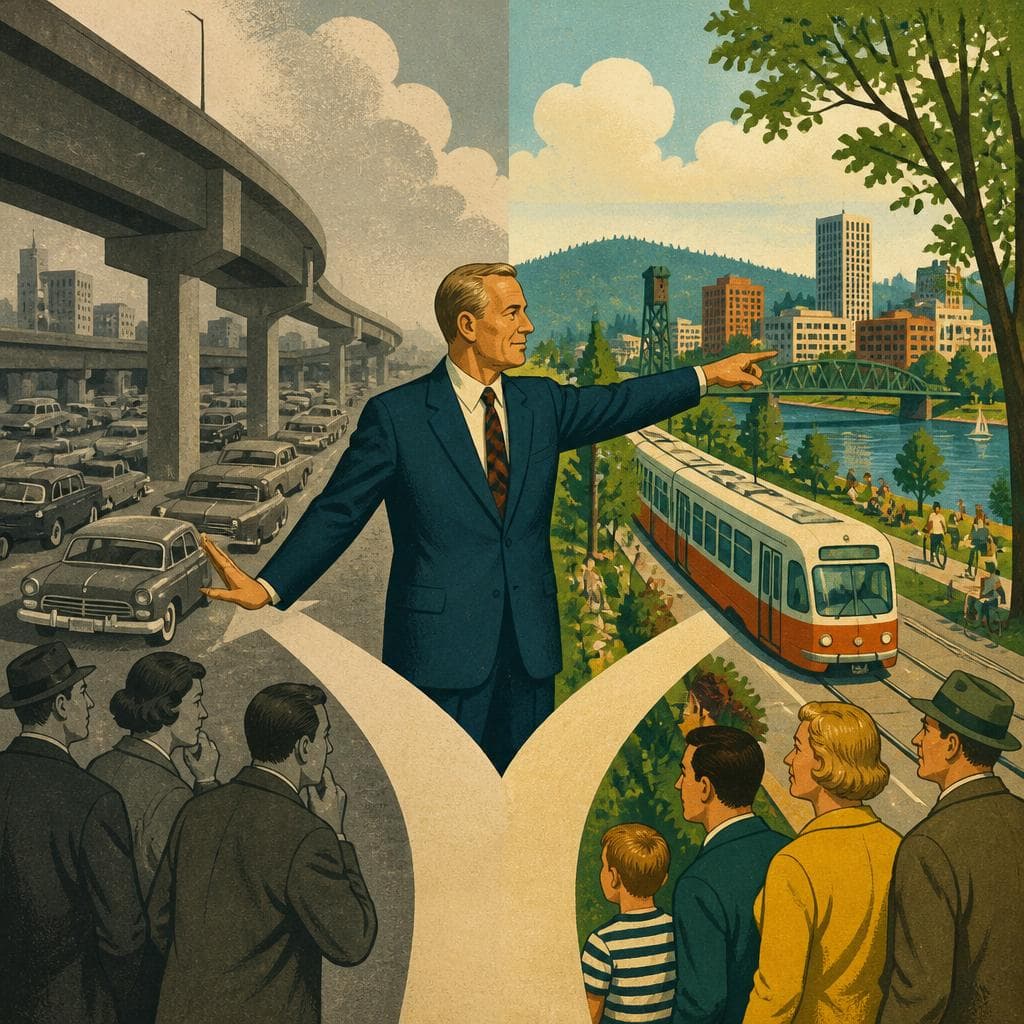 Cover art for When Portland Chose Rails Over a Freeway