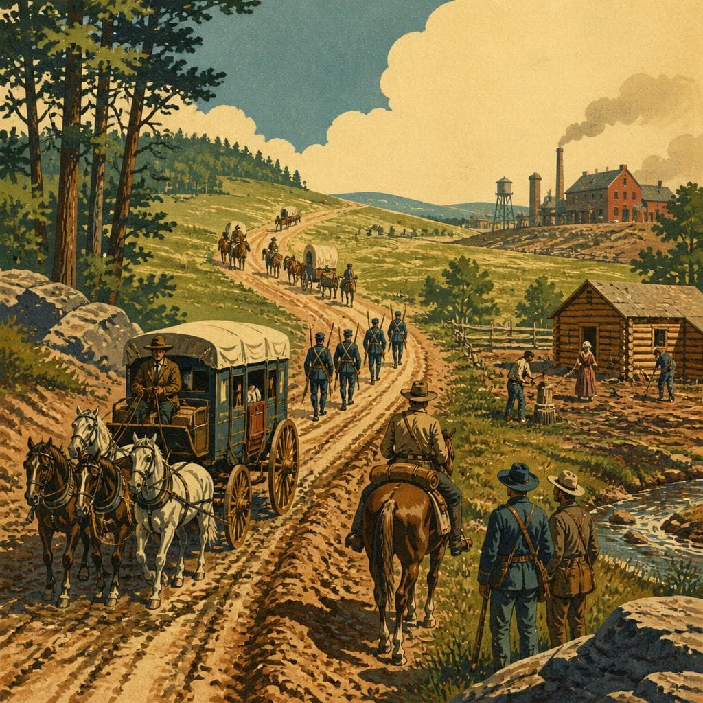 Cover art for Where the Frontier Kept Getting Stuck