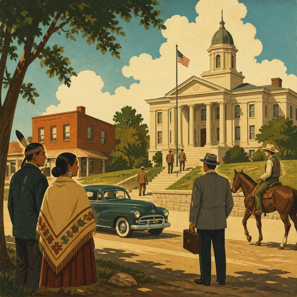 Cover art for When Federal Justice Arrived in Tishomingo