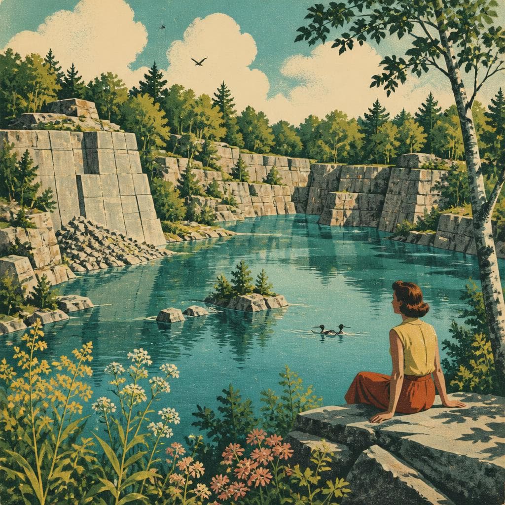 Cover art for Where a Quarry Became Wild